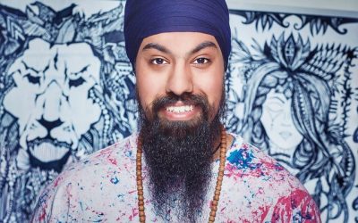 How to get 3 million viewers and still create with joy, with artist Amrit Singh